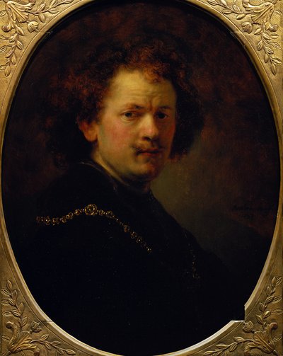 Self Portrait, 1633 by Rembrandt van Rijn